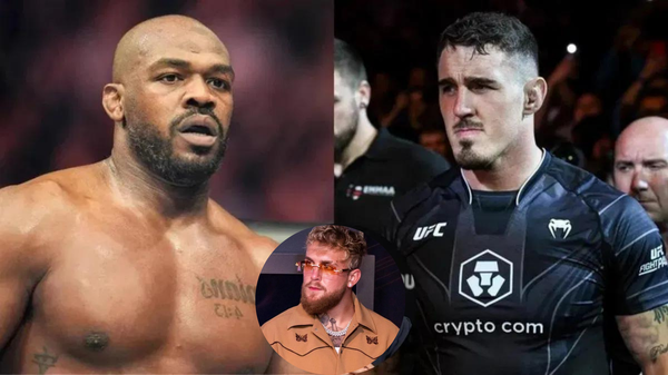 Jon Jones, Tom Aspinall, Jake Paul