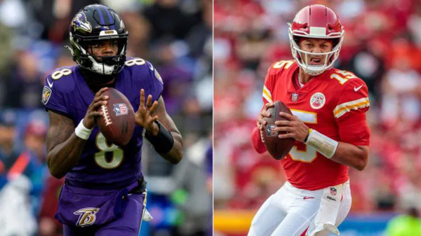 Lamar Jackson vs Patrick Mahomes