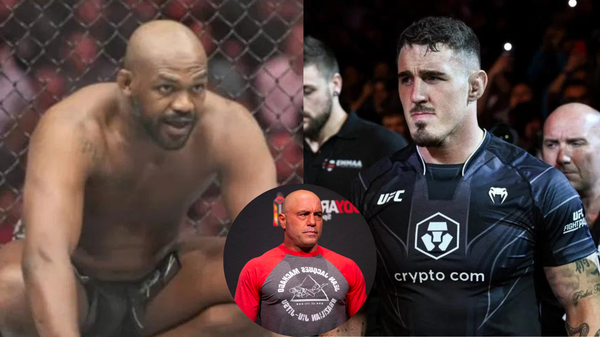 Jon Jones, Tom Aspinall, Joe Rogan