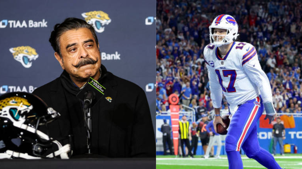 Shad Khan and Josh Allen