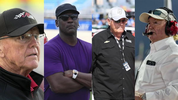 Michael Jordan, Joe Gibbs, Richard Childress, Rick Hendrick