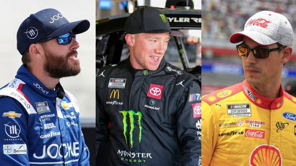 Ross Chastain, Tyler Reddick, Joey Logano