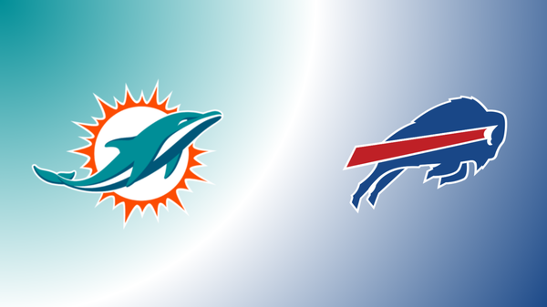 the logo of Miami Dolphins and Buffalo Bills