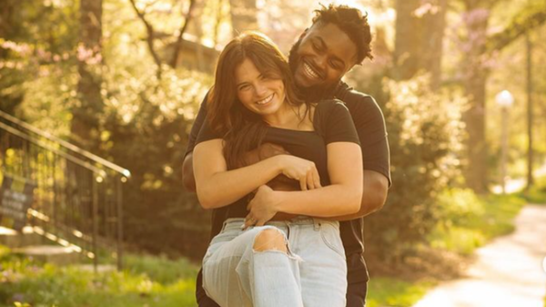 Jer’Zhan Newton and his girlfriend Ryley Huston