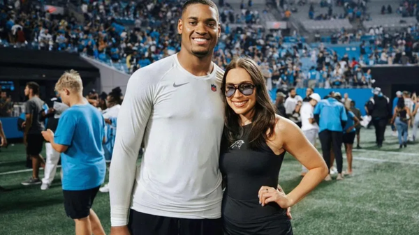 Yetur Gross-Matos and his wife, Bri Gross-Matos