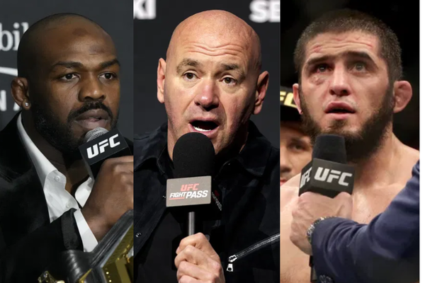 Jon Jones, Dana White, Islam Makhachev