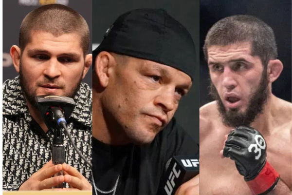 Nate Diaz Gets a Grim Reminder From Team Khabib as Altercation With Islam Makhachev at UFC 311 Presser Triggers Old Beef - EssentiallySports