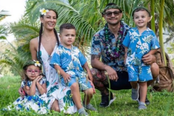 Cub Swanson and his family