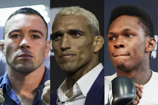 Colby Covington, Charles Oliveira, Israel Adesanya