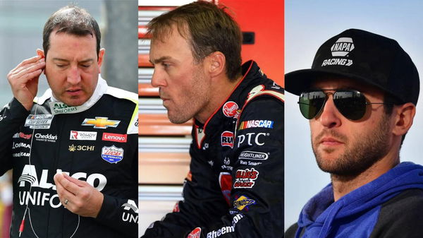 Kevin Harvick, Chase Elliott, Kyle Busch