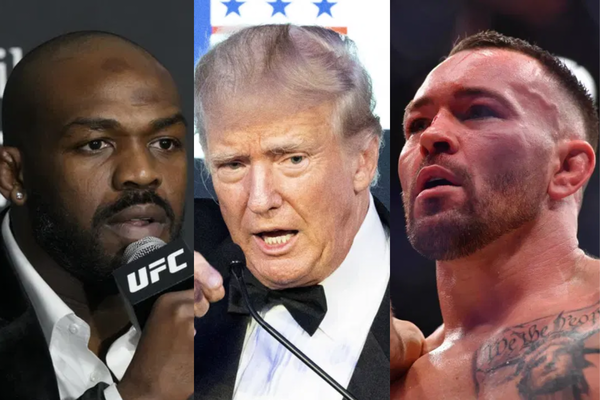 Jon Jones, Donald Trump, Colby Covington