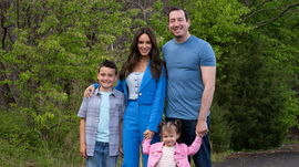 Kyle Busch, Samantha Busch, Brexton Busch, Lennix Busch