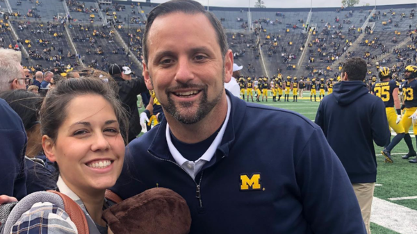 Anthony Campanile with wife Tracey Campanile