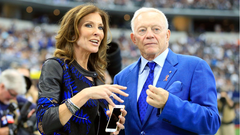 Charlotte Jones and Jerry Jones