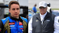 Christopher Bell and Rick Hendrick