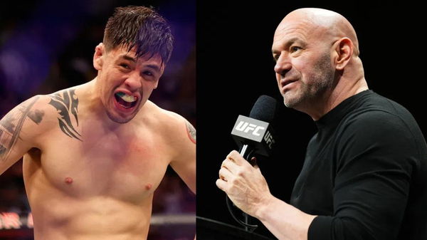 Brandon Moreno; Dana White