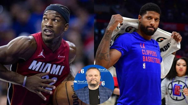 Jimmy Butler, Paul George, Daryl Morey