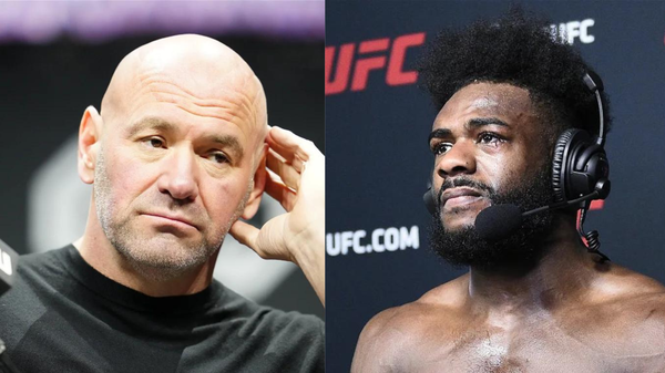 Dana White and Aljamain Sterling