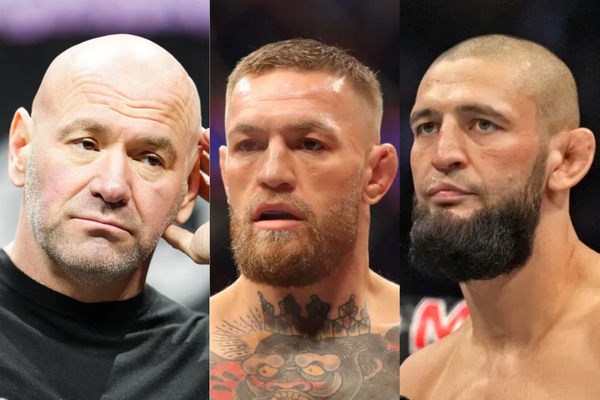 Dana White, Conor McGregor, Khamzat Chimaev