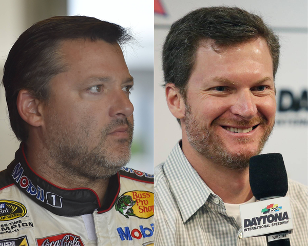 Tony Stewart and Dale Earnhardt Jr