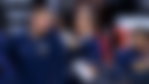 Nikola Jokic & Co. near the Nuggets bench