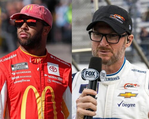 Bubba Wallace, Dale Earnhardt Jr