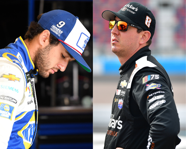 Hendrick Motorsports driver Chase Elliott and two-time NASCAR Cup Series champion Kyle Busch