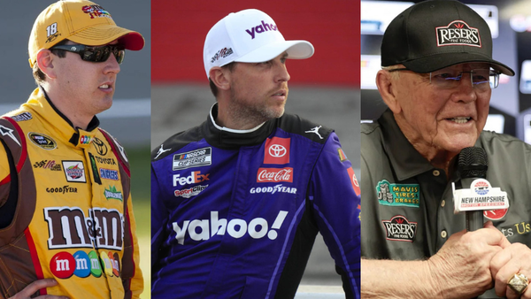 Kyle Busch, Denny Hamlin, Joe Gibbs