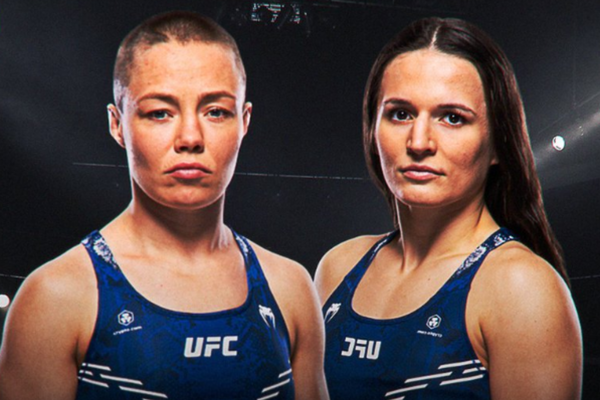 Rose Namajunas and Erin Blanchfield