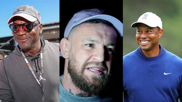 Michael Jordan-Conor McGregor-Tiger Woods