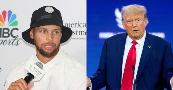 Stephen curry, donald trump