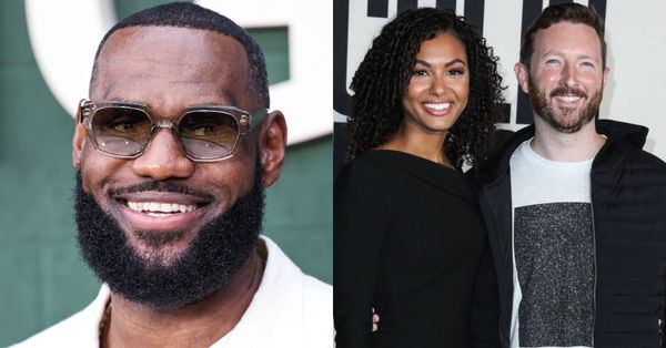 LeBron James, Malika Andrews, Dave McMenamin