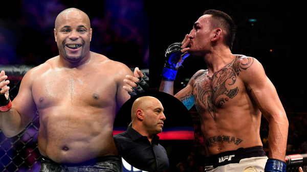 Daniel Cormier, Joe Rogan, Max Holloway