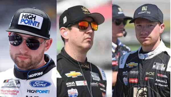 Chase Briscoe, Kyle Busch, Tyler Reddick