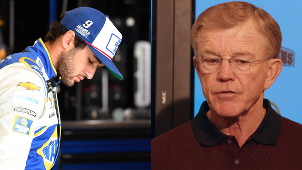 Chase Elliott and Joe Gibbs