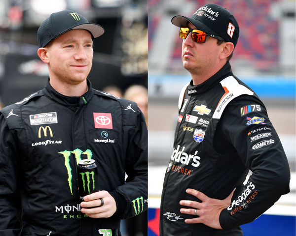 Tyler Reddick and Kyle Busch