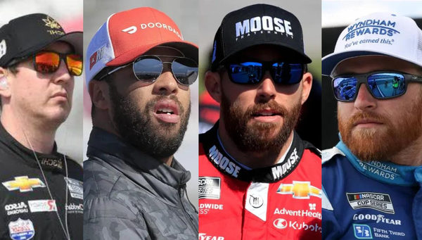 Kyle Busch, Bubba Wallace, Ross Chastain, Chris Buescher