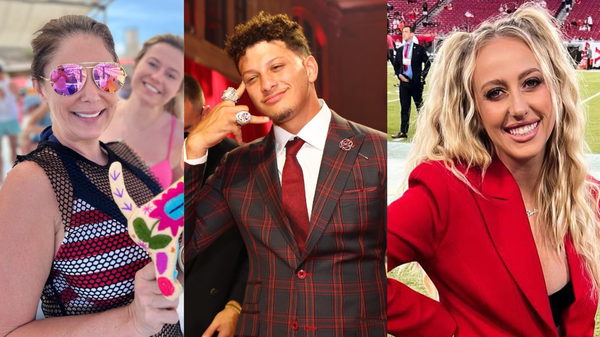 Patrick Mahomes, Randi Mahomes, Brittany Mahomes