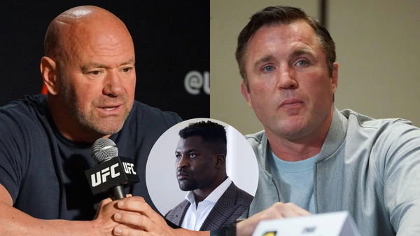 Dana White; Chael Sonnen; Francis Ngannou