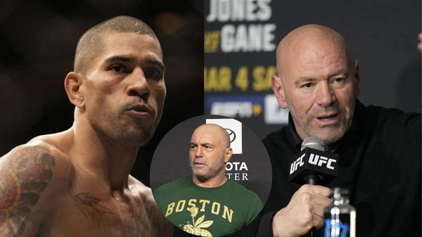 Alex Pereira; Dana White; Joe Rogan