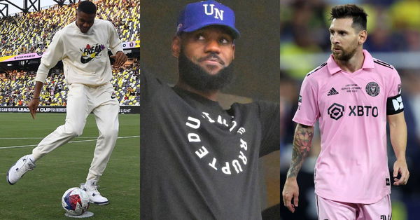 LeBron James, Giannis Antetokounmpo, Lionel Messi