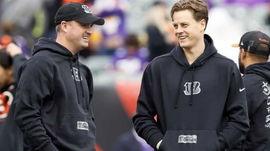 Zac Taylor and Joe Burrow