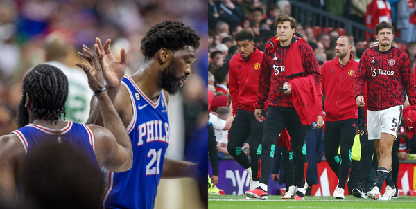 Joel Embiid, James Harden, Manchester United