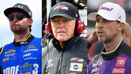 Chase Briscoe, Joe Gibbs, Denny Hamlin