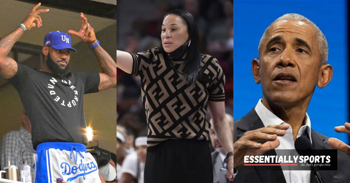 Barack Obama Stays Patient Through Dawn Staley’s Selfie Struggles At ...