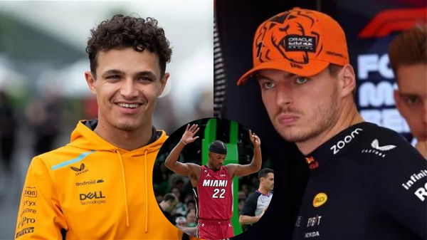 Jimmy Butler, Lando Norris, Max Verstappen