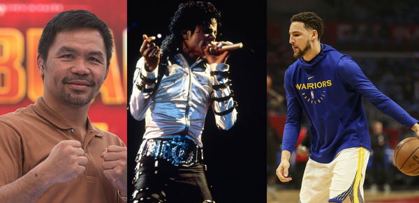 Manny Pacquiao, Klay Thompson, Michael Jackson