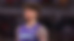 LaMelo Ball contemplating on the floor