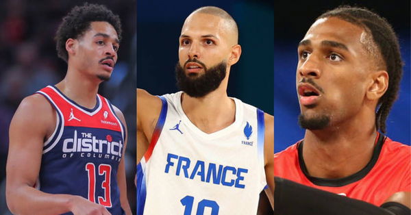 Jordan Poole, Evan Fournier, Alex Sarr