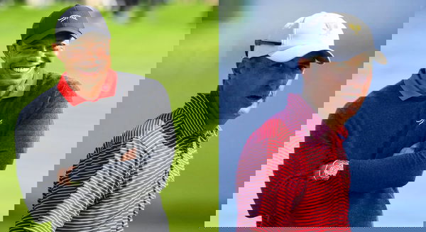 Tiger Woods and Kevin Kisner